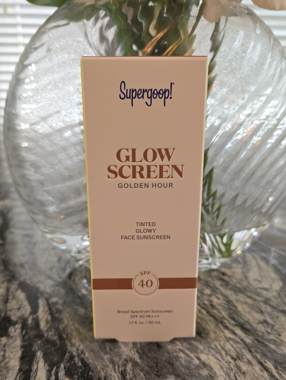 Supergoop! Glow Screen Tinted Face Sunscreen – Golden Tone